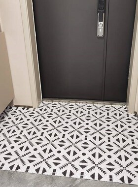 除尘丝圈地垫入户门口垫脚sRH01防滑制家用玄关门厅地可裁进剪定