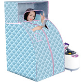 汗蒸房家用蒸汽家庭桑q拿浴箱折叠单人汗蒸箱药熏蒸机仪发汗箱