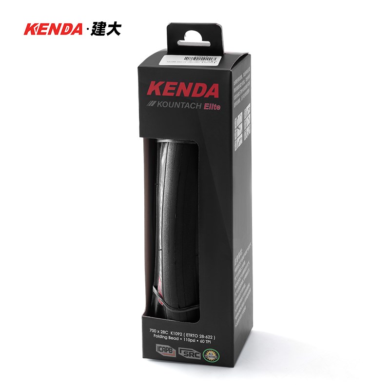 KENDA建大公路车折叠外胎700xx25c 28c轻量自行车防刺光头胎K1092