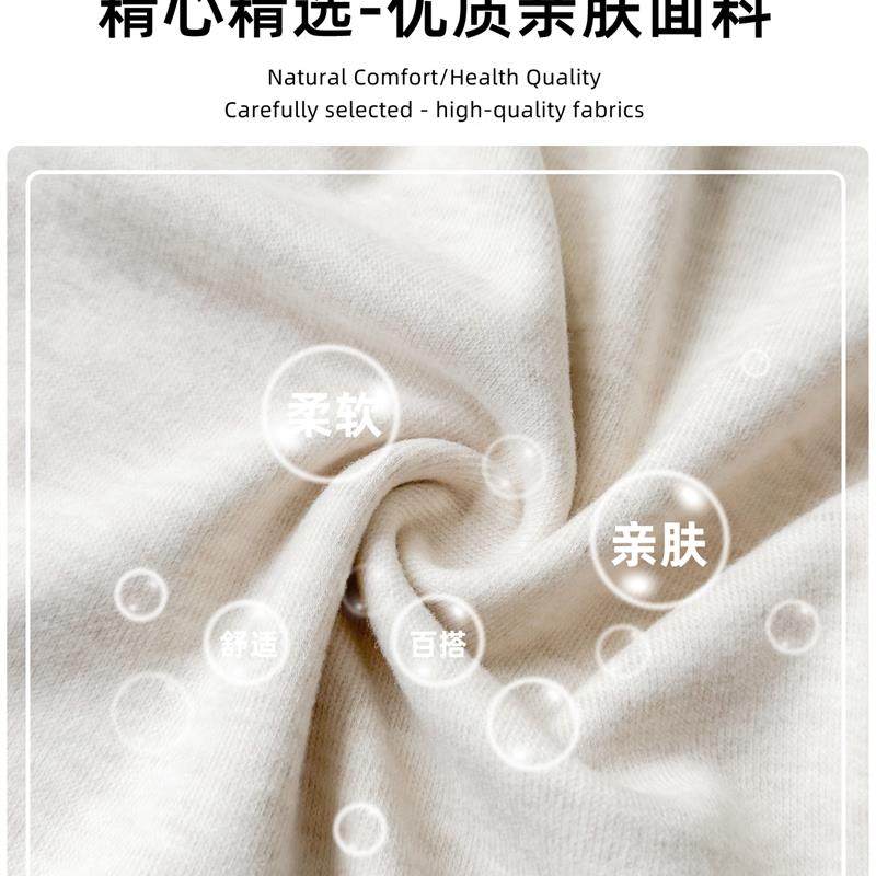 女童裤子秋冬款加绒加厚2025新款大童羊羔绒阔腿裤儿童冬季糯米裤