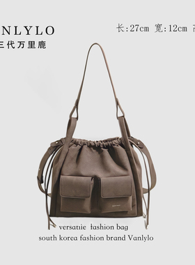 【甜甜圈Tia】27*12*27 包三代万里鹿新款单肩包 RD63117