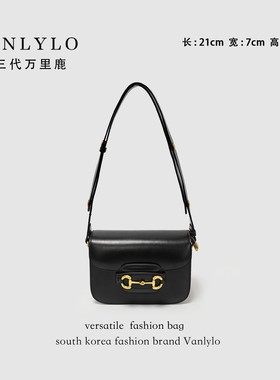 21*7*14 包三代万里鹿新款单肩包9104