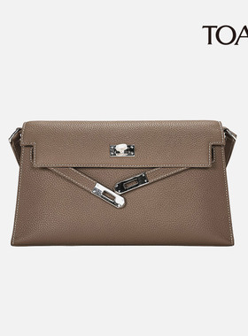 【七弦高定】头层牛皮高级感凯莉法棍包