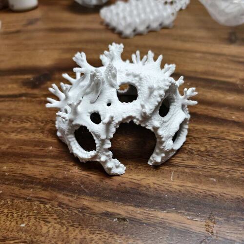 鱼缸造景珊瑚3D打印防震沉底大号鱼虾躲避屋安全屋不脏水小鱼躲避
