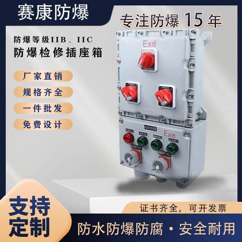 防爆配电箱接线箱检修插