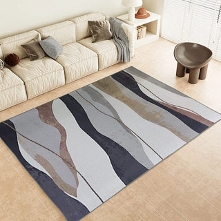 轻奢客厅地毯沙发茶几地垫北欧高级家用卧室床边地毯2024新款