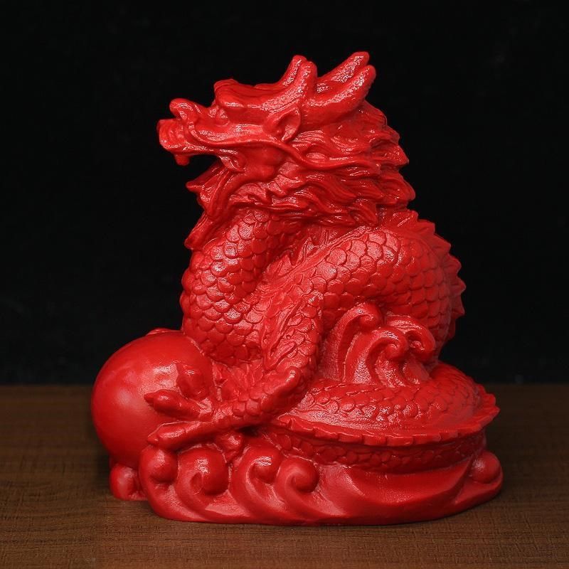 红十二生肖龙摆件朱砂祥龙青龙家居风水装饰品R五行缺火补火工厂,家居饰品,装饰摆件,淘宝优惠券,粉丝福利购,淘宝优惠卷