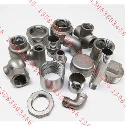 WE-L08-1m/4NPT-SS 端直角接头(NPT螺纹)