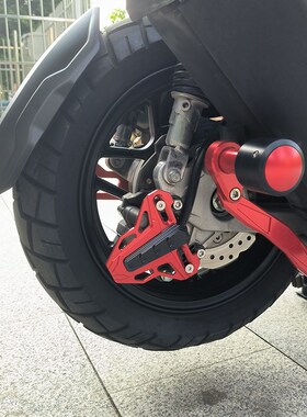 适用大阳ADVg150改装配件前后轮刹车卡钳保护罩布雷博brembo保护
