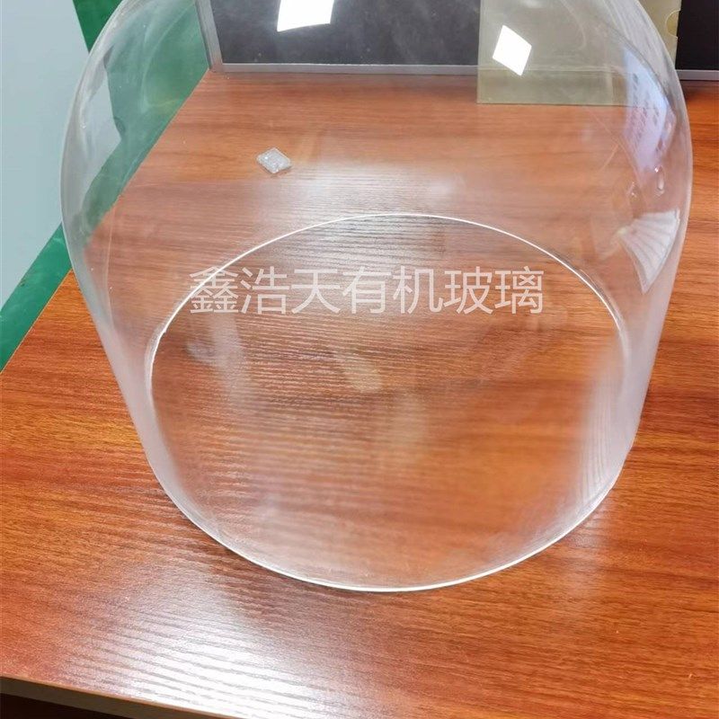 亚克力圆管罩有机玻璃q罩子防尘罩透明储物罩圆柱形展示罩发光灯