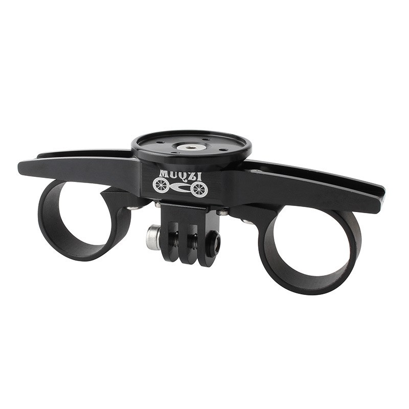 MUQZaI公路自行车休息把TT铁三车把码表固定支架连接摄像底座