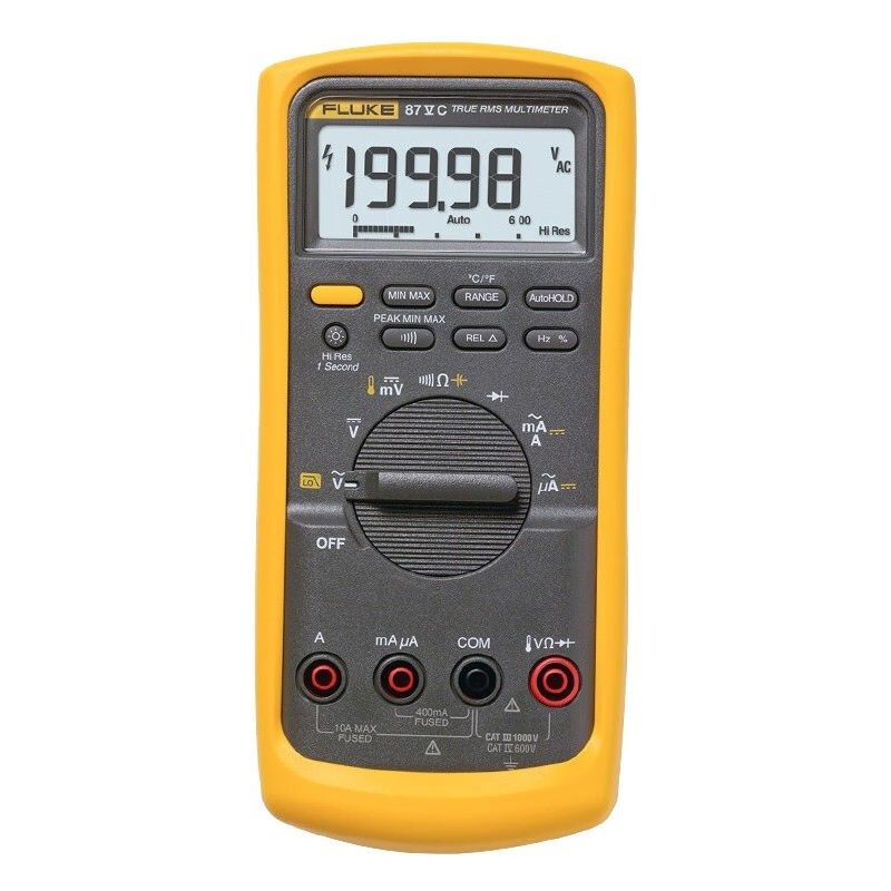 福禄克(FLUKjE)F87-V/C工业级真有效值数字万用表通用型多用表低