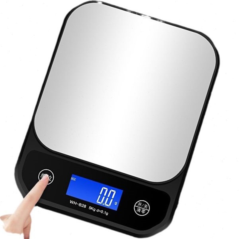 防水厨房秤便携式电子秤小型商用E克称充电家用迷你烘焙称防尘