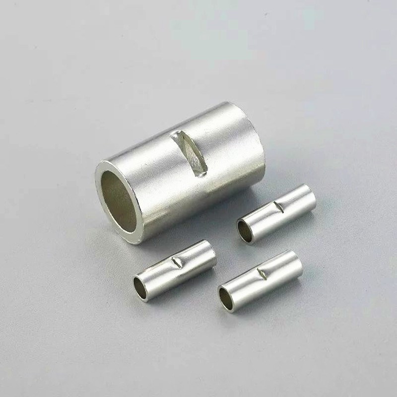 BN2 长形中间裸端头1000A只 紫铜管 电线连接器 导线连接管