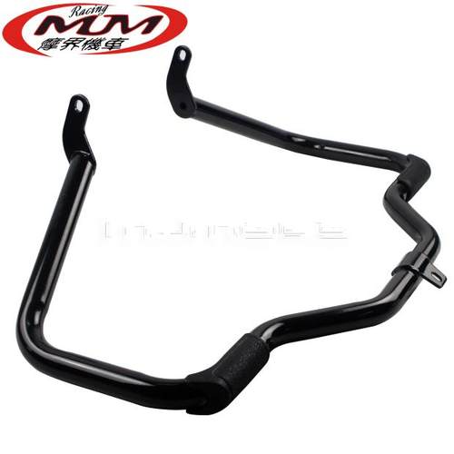 适用于哈雷摩托车改装软尾肥仔司令保险杠防撞保护杆后护杠.2000