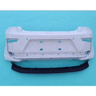 雷丁D80电动汽车轿车后保险杠 后杠 F雷丁d80电动四轮车后脸下护