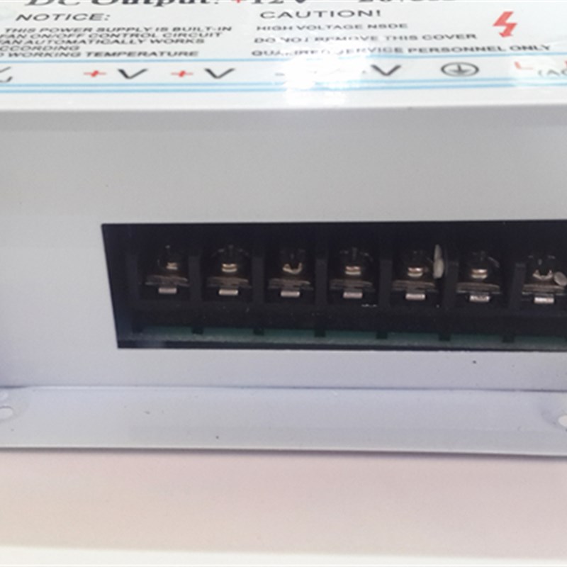 监控电源灯条灯带12V20.8A电源 12V250W N开关电源 LED防雨电源1