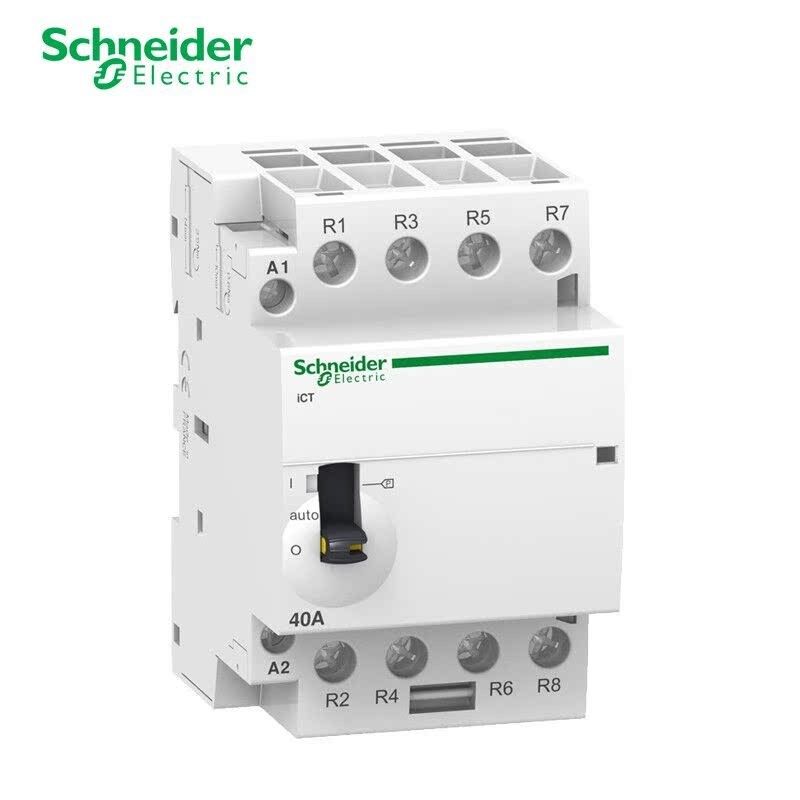 施耐德iCT63A220-240VAC4P4NO交流E50HZ400V交流接触器A9C21864