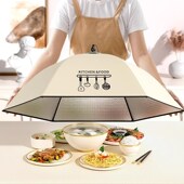 保温菜罩b家用可折叠2024新款 餐桌盖菜罩剩饭菜遮尘神器冬季 网罩