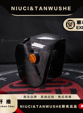 ZEEHO极核AE8系列原厂板子外壳改G装斜纹碳纤维前挡泥板土除春风