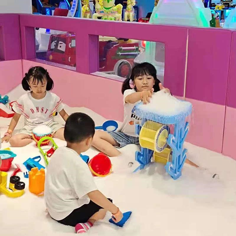 儿童乐园沙池道具大型玩沙子大沙漏大风车双层宝宝室W内沙滩游乐