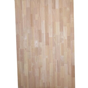 橡胶木北美红橡直拼板原木大板桌面板隔板装修板V木板片实木板