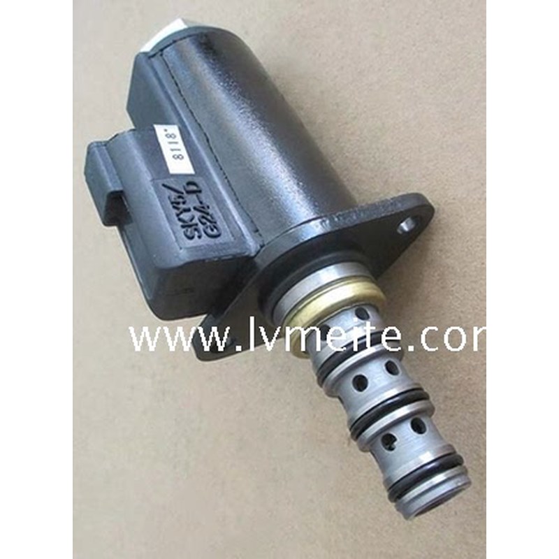 挖掘机配件神钢SK200/210/250-8超8液L压泵回转电磁阀 行走安全锁