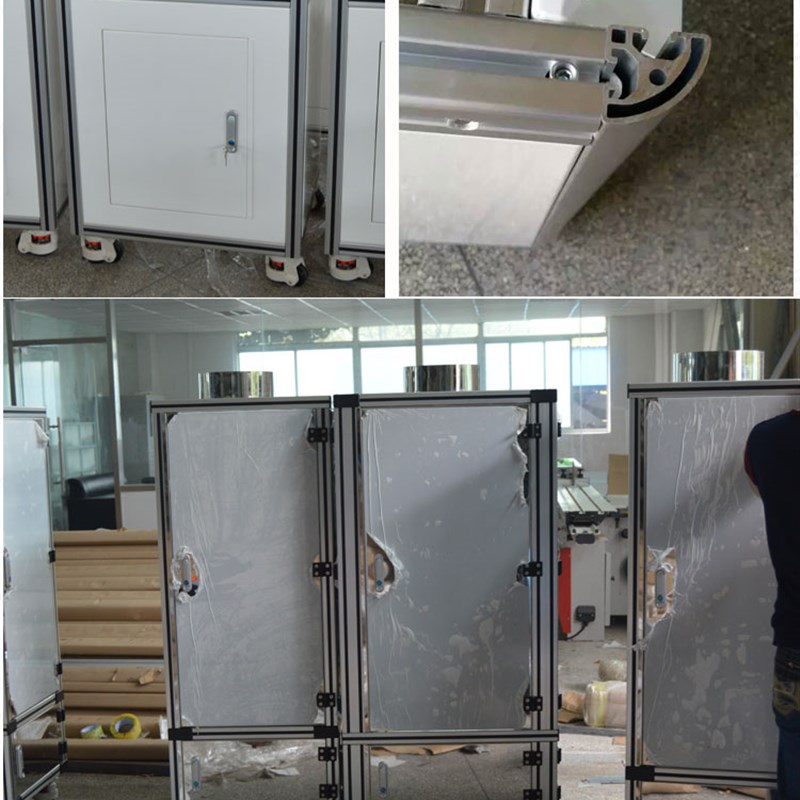 热销国标铝型材1560工业用铝型材铝材铝方管N定制加工流水线支架