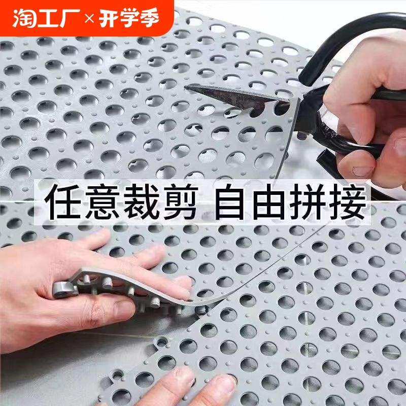 热销宠物狗笼垫板兔子笼专用脚垫板底网片K猫笼塑料脚垫网格防卡