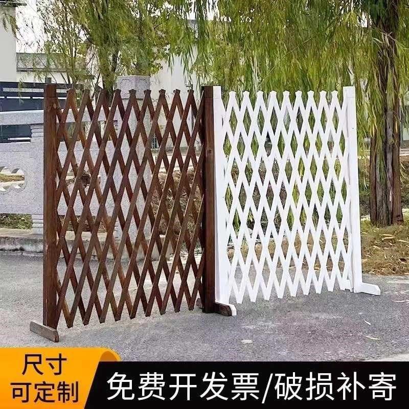 热销简易木栅栏阳台种花餐厅隔断置栏栅拉网伸缩R围栏可移动网格