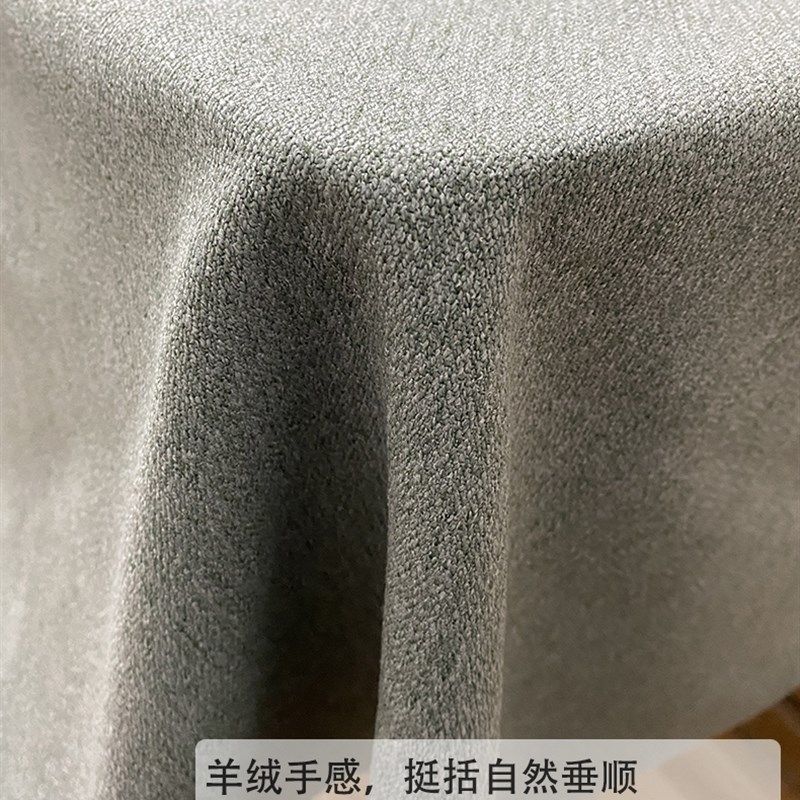 热销加大尺寸会议室桌布长方形商务盖布J茶桌布艺办公室纯色素色