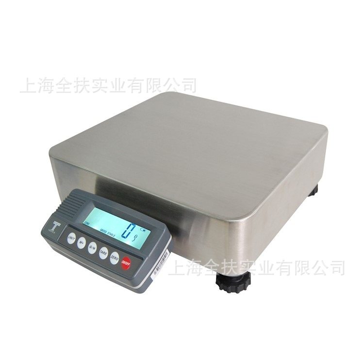 供应 TCS-150kg防水台秤IP65防水秤30kg*1g精度分体式电子台秤