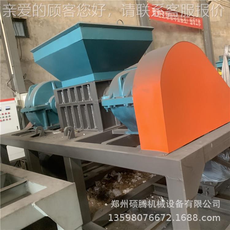 600型金属废铁撕碎机 薄铁皮彩钢瓦破碎设备 金属轻薄料剪切机