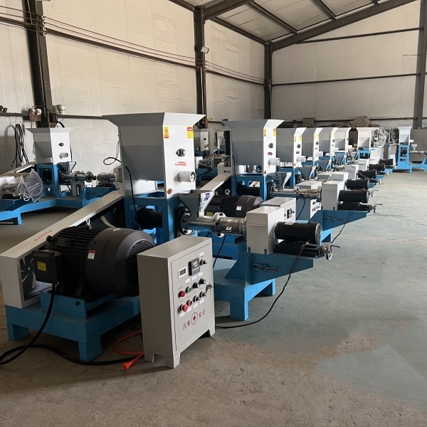 斯里兰卡狗粮猫粮生产线 全自动干法湿法颗粒机宠物粮膨化机