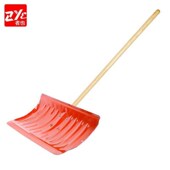 者也ZYE手推式 除雪工具多功能C推雪铲加厚道路清雪铲锰钢淬火