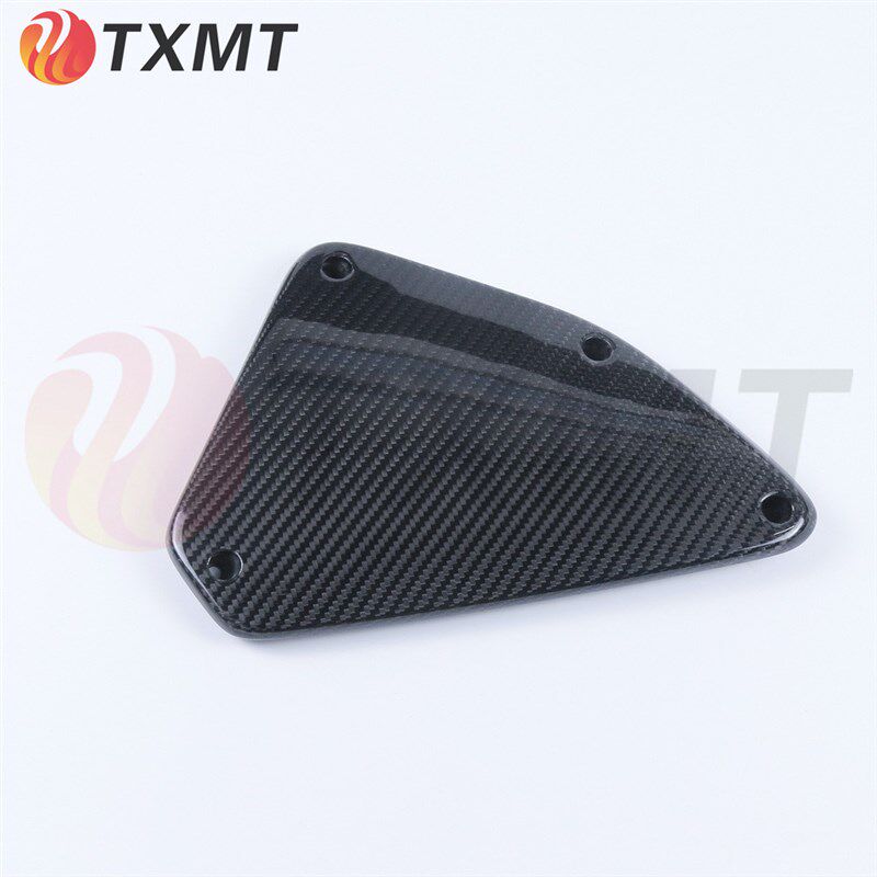 适用摩托车配件 KTM 690 Duke 改装碳纤维过滤盖板S2012-2019年