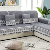 沙发垫全套套装 套四季 通用防滑盖布巾坐垫沙发套S罩123组合贵妃