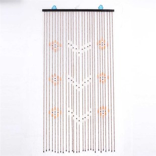 Wooden Bweads Curtain 90x175cm Screen Line Fly Handmade