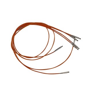 6.0MM 编织工具毛衣针深浅紫5英寸长款 拆卸环形针D一套9付3.0