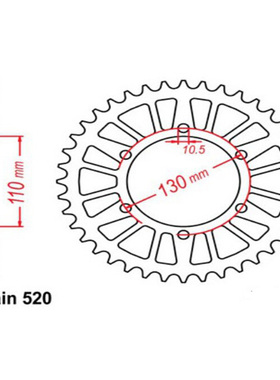 EX400 NINJA300 Ninja250 NINJA400 KLE300 VersWys大齿链盘链轮