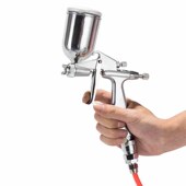 新款 盛田喷漆枪F 3气动油漆喷枪气泵皮K衣皮具护理喷绘墙绘修补包