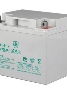 金武士12V38AH铅酸免维护蓄电池PV38-12-YA机房基站WUPS备用电源