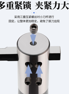 粗镗刀柄斜插BSA9i0度45度粗镗加工中心BT40-BSA20/25/30/38/42/5