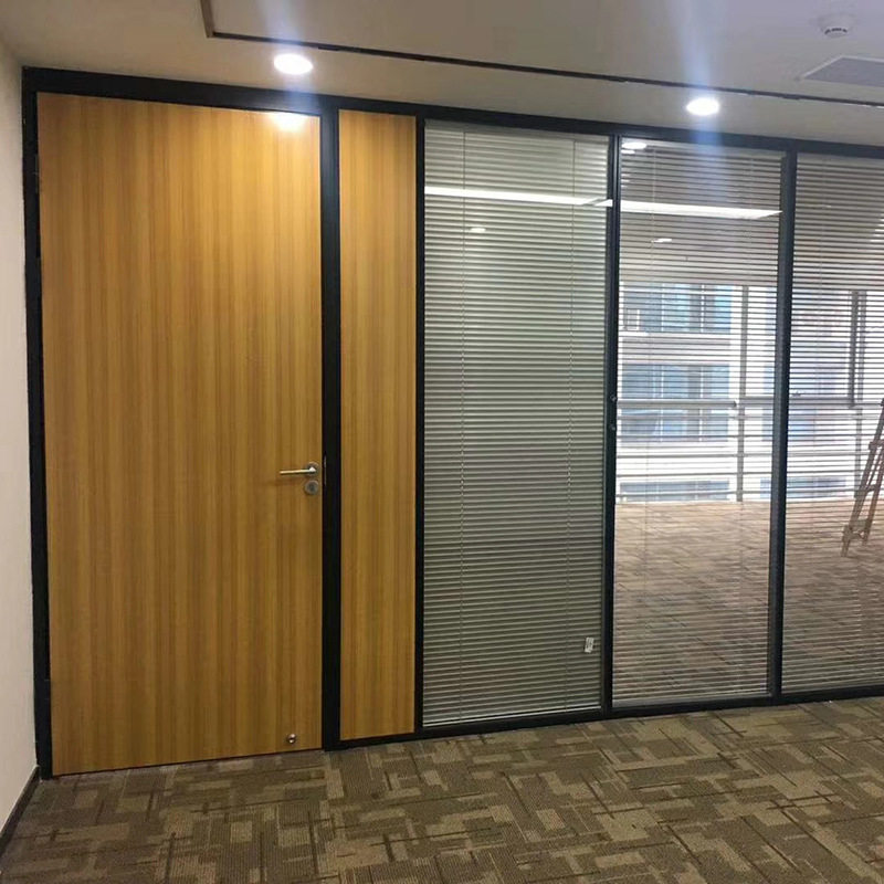 厂家直销璃隔断高隔间高隔墙酒店活动隔断高屏风写字楼带百叶隔断