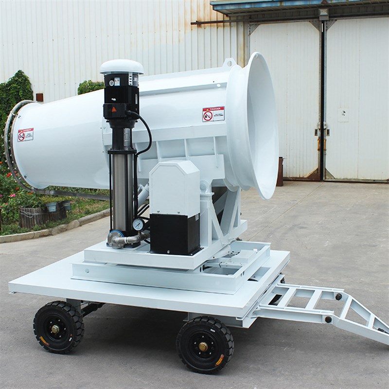 郑通远程射雾器 采l石矿山100型拖车式雾炮机  煤矿工业级雾炮