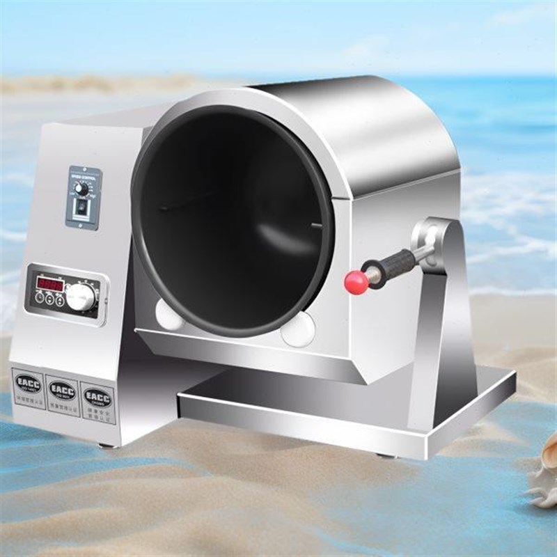 智能炒菜机商用j滚筒炒饭锅自动翻炒机器人摇滚炒鸡炉电旋转炒菜