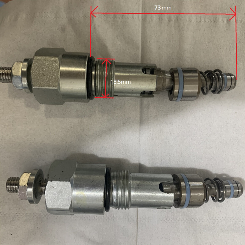 液压螺阀纹插装阀平衡阀块阀芯液压锁油缸保压