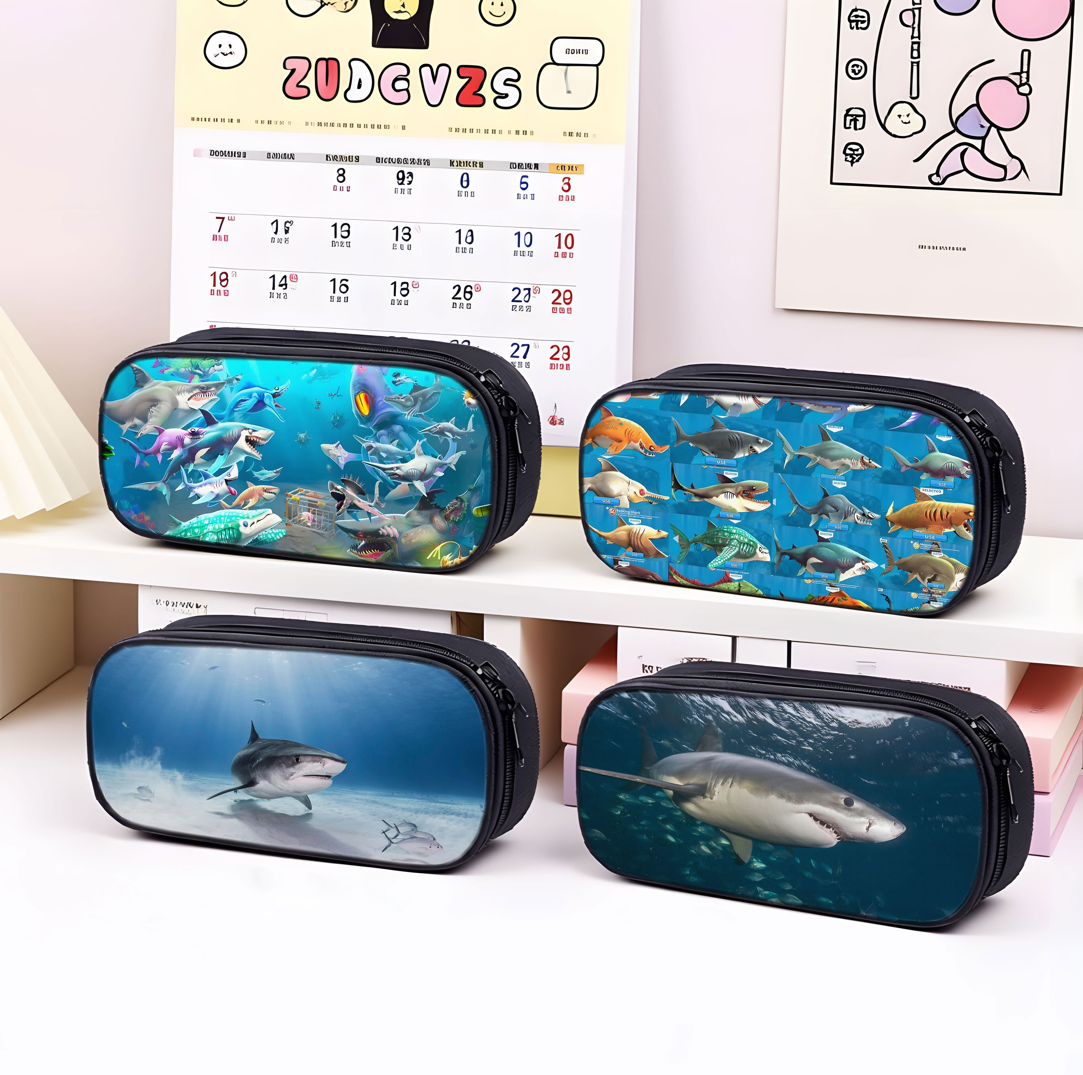 仁卓印花布帆铅文袋界小