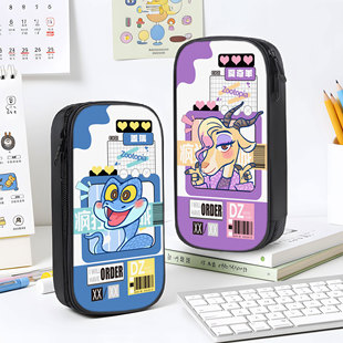 疯狂动物城2盖瑞夏奇羊笔袋ins风小学生铅笔盒女生2025新款文具袋初中生笔盒学生文具盒儿童网红爆款朱迪尼克