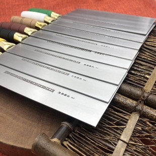 香港陈枝记2号胶柄不锈钢大片A刀切片刀厨师刀菜刀家用酒店分色刀